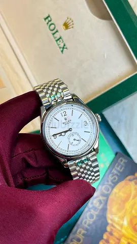 Rolex Oyster Perpetual Dress Watch with Jubilee Bracelet - Stainless Steel