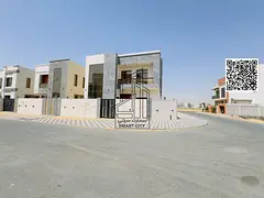 Corner villa, registration fees included, large land area, opposite a mall