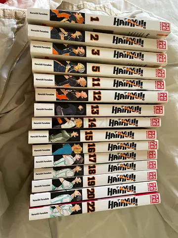 German Hailyuu!! Mangas 1-5  11-22 (21 missing)