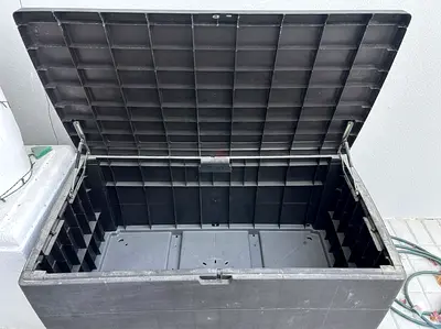 Large Outdoor Storage Box/Deck Chest - Black