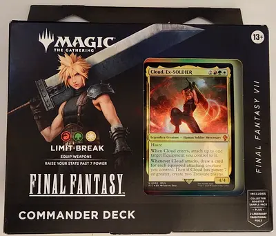 Magic The Gathering Final Fantasy VII Commander Deck