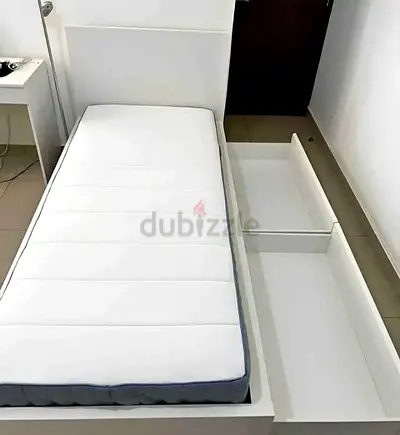 Ikea single bed with mattress available in perfect condition