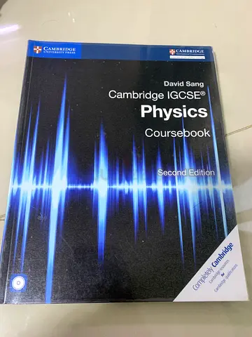 Cambridge IGCSE Physics Coursebook (Second Edition) by David Sang