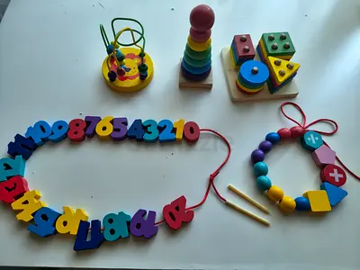 Wooden educational toys