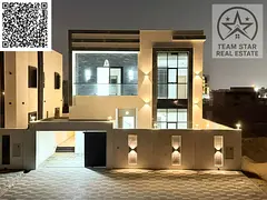 Villa for rent in Al Zahia - 5 master bedrooms + majlis + living room - AED 120,000 per year