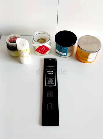 Scented Candles Bundle | Incense Sticks
