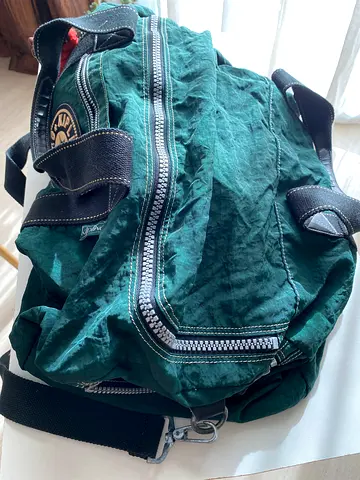 Green casual shoulder duffel bag KIPLING  with detachable strap