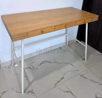 Ikea Lillasen bamboo desk