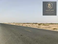 Land for sale in Al Sajaa Al Hanoo Al Qadeem area, Block M4. Land area: 112,055 square feet. Excelle