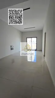 Three-bedroom apartment with a living room, annual rent, first occupancy, in Al Nuaimiya 1 area