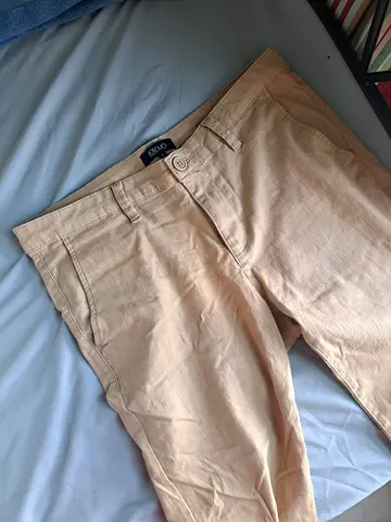 Beige mens trousers (size 34) - good used condition