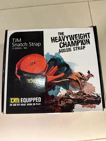 UDM Heavyweight Champion Aussie $%!#$ Strap - 11,000kg Tow Strap (Like New, in Box)