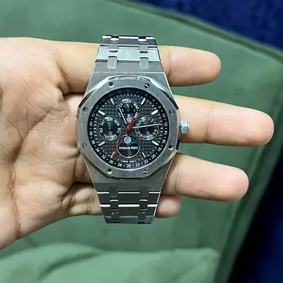 Men watch