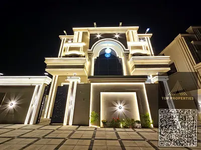 Luxury villa for sale in Al Helio – Ajman | 6 master bedrooms with spacious areas and a prime location. Special price for cash.
