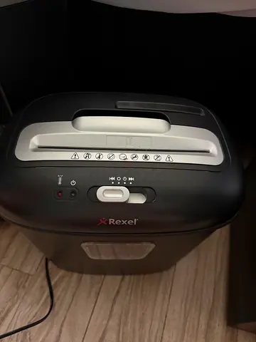 Rexel Personal/Office Paper Shredder - Good Working Condition