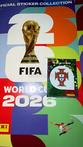 Panini FIFA World Cup 2026 Official Portugal Badge Sticker