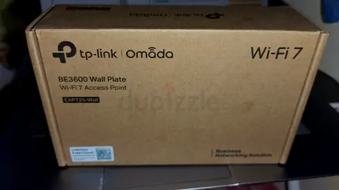 Tplink eap725-wall be3600 wallplate