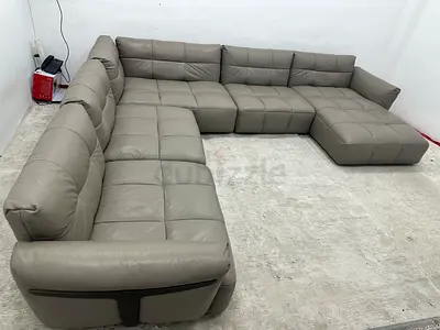 As like new condition Natuzzi brand Ushape sofa