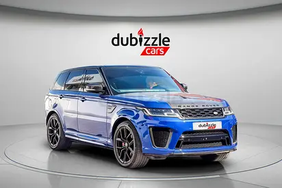 AED 1900/month | 2019 Land Rover Range Rover Sport SVR | GCC Specs | Ref#475533