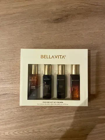 Bellavita Perfume Gift Set - 4 Mini Fragrances