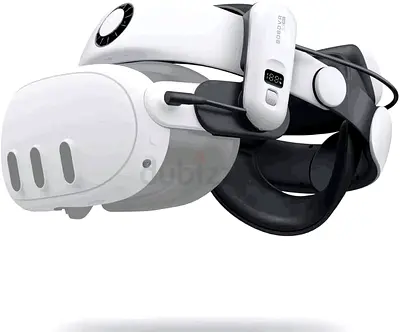 META QUEST 3 VR HEADSET WITH BOBOS3 PRO battery