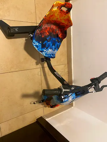 Kids Electric Drifting Scooter with Flame Design