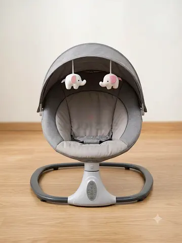 Automatic Baby Bouncer/Swing with Mosquito Net  Bluetooth Music.