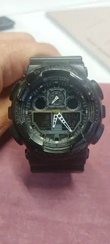 Casio G-Shock Style GA-100 Black Digital-Analog Watch