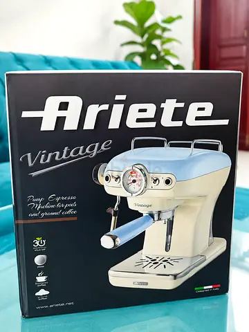 Ariete Vintage Espresso Coffee Machine - Brand New in Box