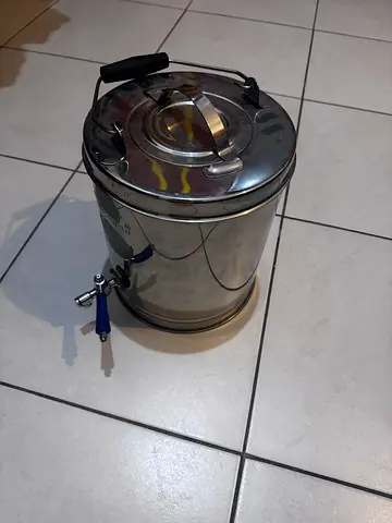 Stainless Steel Food Carrier / Tiffin with Lid - Good Condition