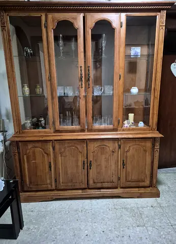 Solid Wood China Cabinet
