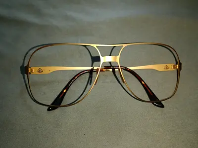 MAYBACH Gold aviator-style eyeglass frame (no lenses) - good condition