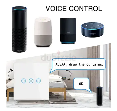 WiFi Smart Curtain Switch (Works with Alexa/Google Home Tuya) 5 pcs available