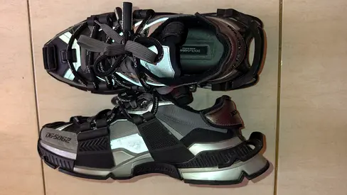 Used Salomon XT-6 Trail Running Shoes, Size Unknown — Good Condition