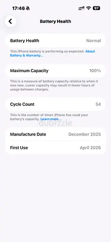 iPhone 17 Pro max 1 Month used