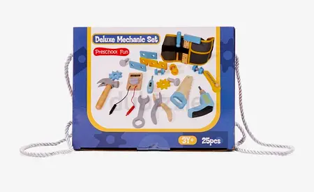 Preschool fun  Mechanic set toys