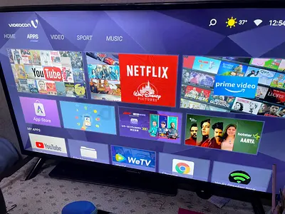 Videocon 43-inch Smart LED TV with YouTube - Good Working Condition