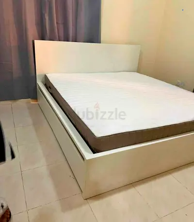 Ikea Malm bed with mattress king size