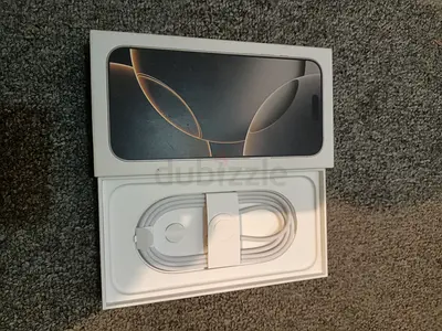 iPhone 16 Pro max only box and oregnel charge