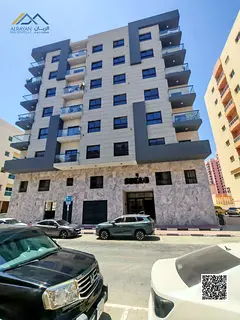 2BR apartment with balcony &amp; central AC, Al Nuaimiya 1 facing school, 45k