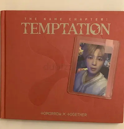 KPOP TXT TEMPTATION ALBUM WITH ALL INCLUSIONS K-POP