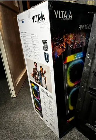 VLTAVA Powerful Bass Party Speaker - Boxed, Unopened