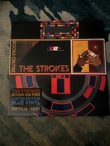 Room On Fire - The Strokes (Limited Blue Edition Vinyl)