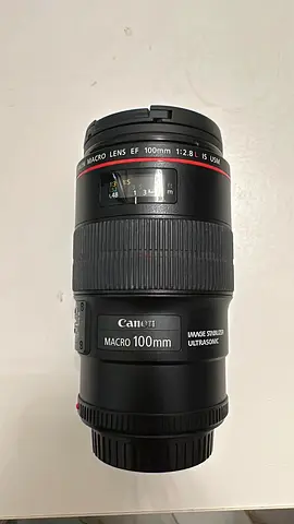 Canon Macro EF 100mm F2.8 L Lens