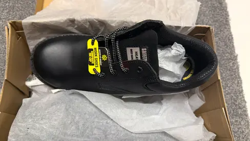 Jogger Black Safety Work Shoe - New in Box, Size 42