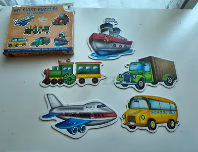 ToyKraft My first transport puzzles