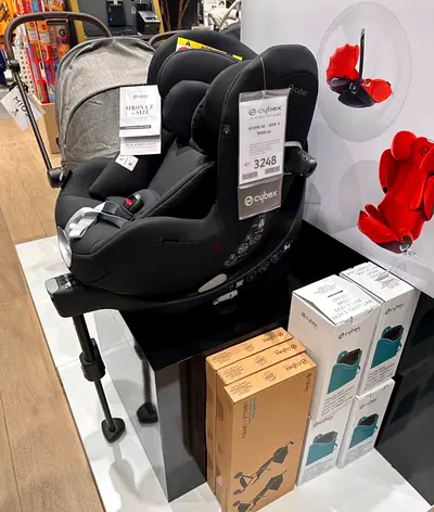 New cybex sirona 360 rotation car seat with isofix base