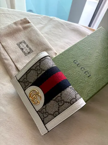 Gucci GG Supreme Small Wallet Brand New, Authentic