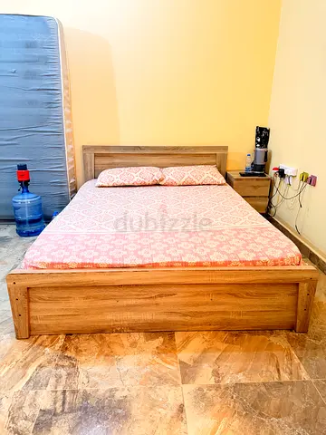 Queen Size Bed Set with Mattress  Wardrobe