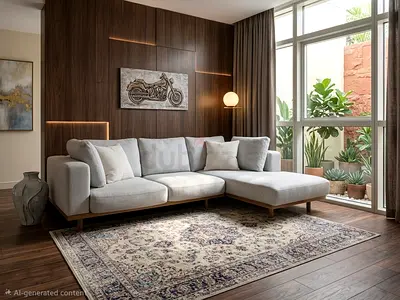 West Elm L Shape Sofa Beige Excellent Condition